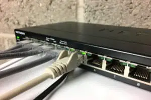 How much power does a network switch use