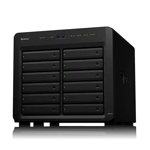 Best NAS for Home Surveillance - Synology 12 Bay NAS Diskstation DS2419+